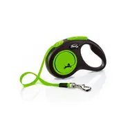 Flexi New Neon S 5m/15kg zielony / Smycz