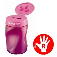 Temperówka STABILO® EASYsharpener dla praworęcznych różowa