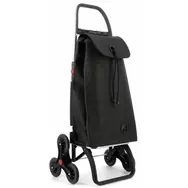 Torba na zakupy Rolser I-Max Tweed 6 Logic na kółkach w kolorze czarnym