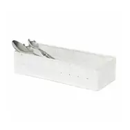 Compactor TEX - kosz L biały / Organizer do szuflady / 30 x 12 x 7 cm 