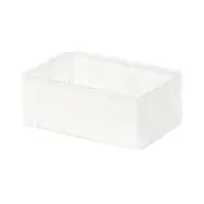 Compactor TEX - kosz M biały / Organizer do szuflady / 18 x 12 x 7 cm