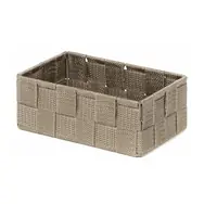 Compactor TEX - kosz M Taupe (szaro-beżowy) / Organizer do szuflady / 18 x 12 x 7 cm