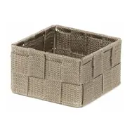 Compactor TEX - kosz S Taupe (szaro-beżowy) / Organizer do szuflady / 12 x 12 x 7 cm