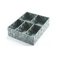 Compactor TEX Organizer na ubrania i akcesoria - 5 części szary / 32 x 25 x 8 cm