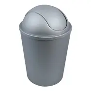 Kosz składany MSV AKO 5,5 L srebrny / tworzywo sztuczne