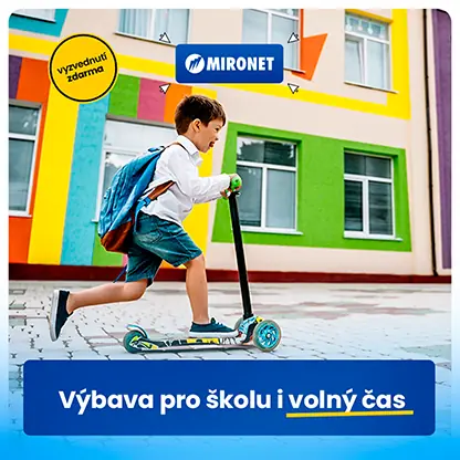 Výbava pro školu i volný čas