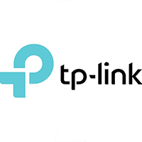 Logo firmy TP-Link, producenta urządzeń sieciowych i sprzętu Wi-Fi