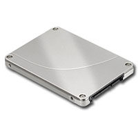 Srebrny dysk SSD 2,5 cala ze złączem SATA w metalowej obudowie