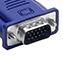 Ikona złącza VGA (D-Sub 15-pin) do podłączenia monitora