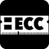Ikona obsługi pamięci ECC – logo ECC na czarnym tle