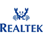 Logo producenta układów Realtek — producent kart sieciowych i dźwiękowych