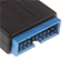 Ikona wewnętrznego złącza USB 3.0 na płycie głównej (19/20 pin)