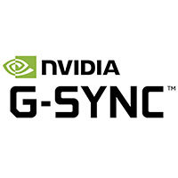 Logo NVIDIA G-SYNC – technologia adaptywnej synchronizacji monitora dla płynnej rozgrywki bez rozrywania obrazu
