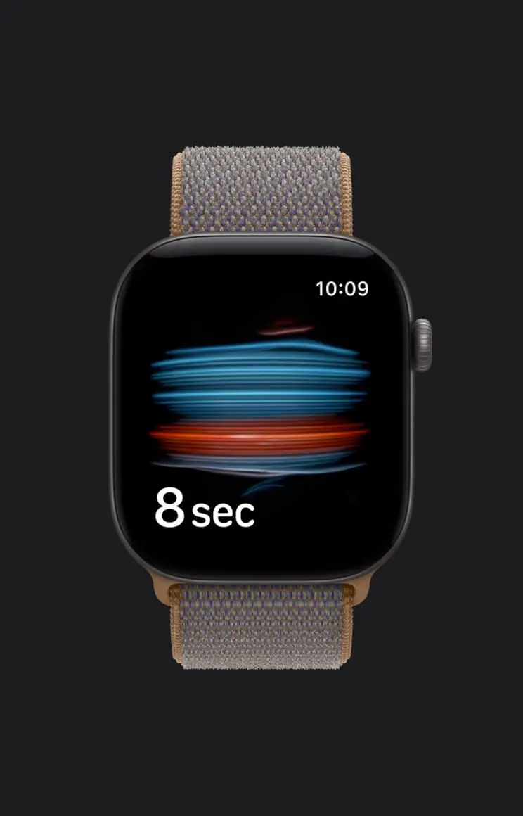 Aplikace Saturace kyslíkem na Apple Watch