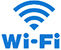Ikona Wi-Fi – niebieski symbol bezprzewodowego połączenia z internetem