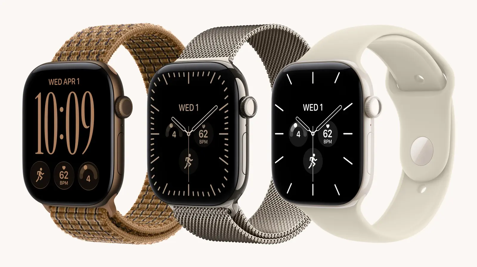 Apple Watch Series 12 v různých materiálech a barvách