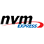 Logo NVM Express (NVMe) – interfejs dla dysków SSD o wysokiej prędkości