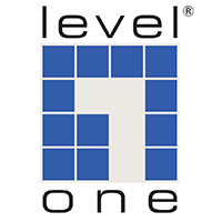 Logo marki LevelOne – producent urządzeń sieciowych