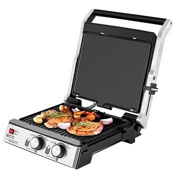 ECG KG 2033 Duo Grill & Waffle Tepelně izolované madlo